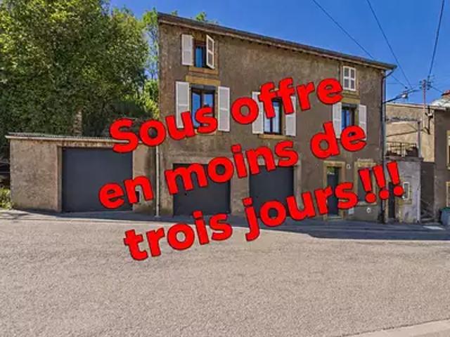 Maison vente à Longuyon, Meurthe-et-Moselle