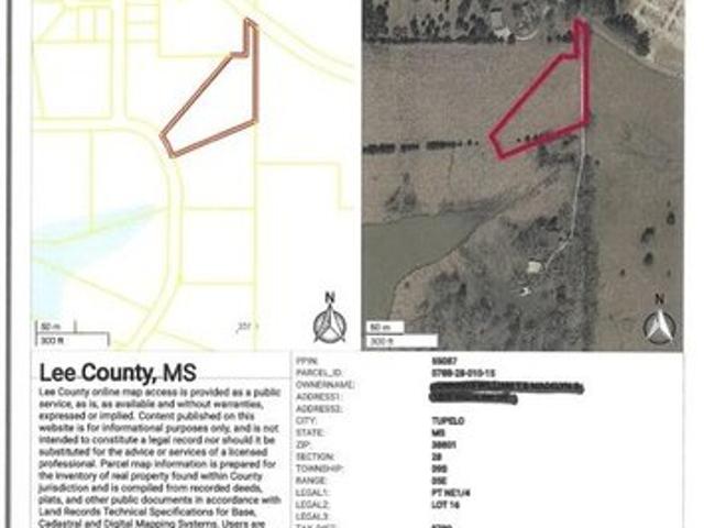 Land for sale in Belden, Mississippi