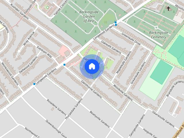 Apartment for rent in Clayhall, Greater London