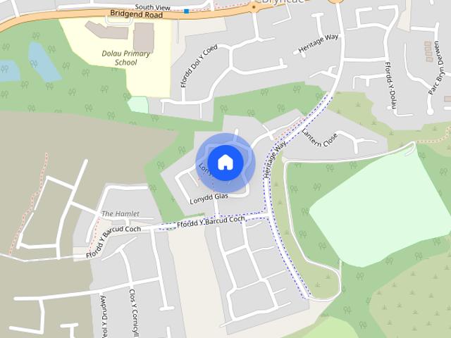 House for rent in Bryncae, Wales