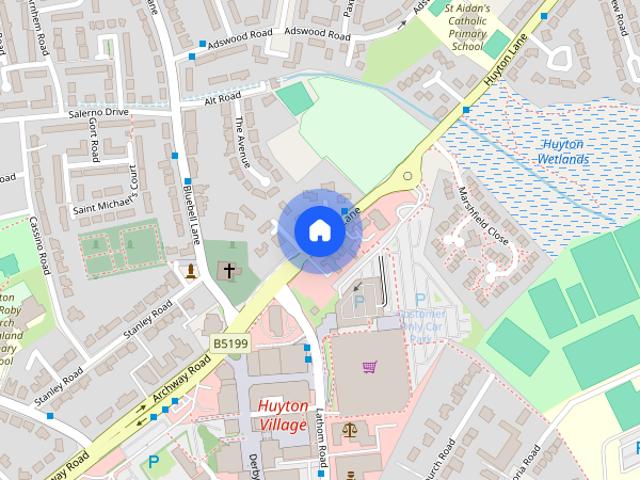 Apartment for rent in Huyton, Knowsley