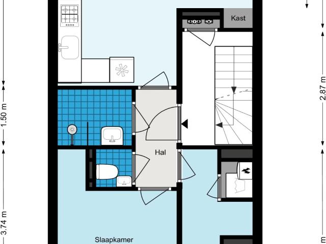 Kamer te huur in Zuid, Amsterdam