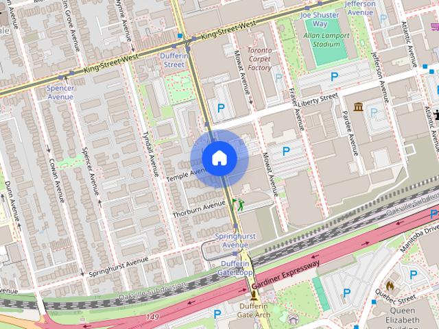 Apartment for rent in South Parkdale, Toronto