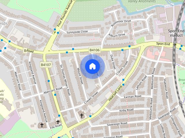 House for rent in Earlsdon, Coventry