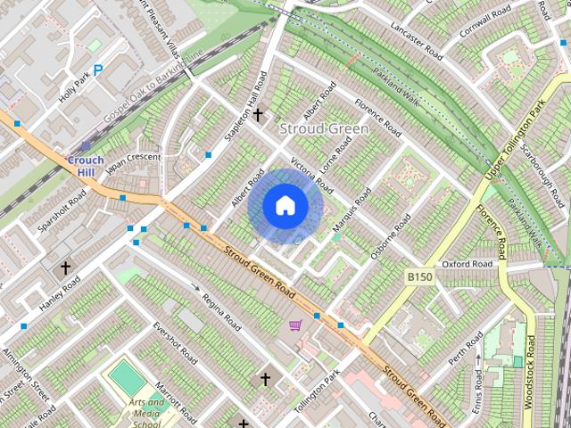 Apartment for rent in Stroud Green, Greater London