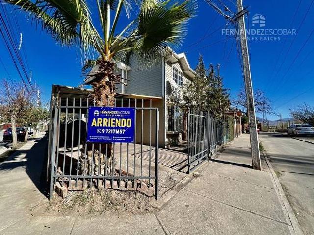 Casa en arriendo en Los Andes, Valparaíso