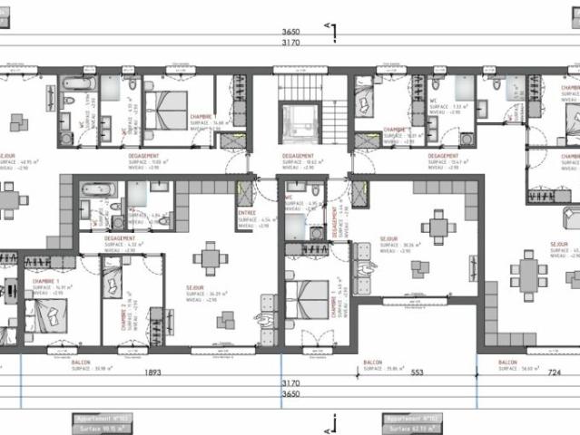 Wohnung kaufen in Saxon, Wallis