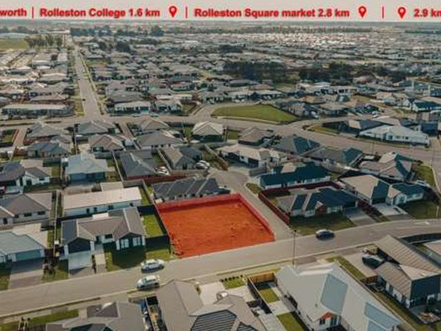 Land for sale in Rolleston, Canterbury