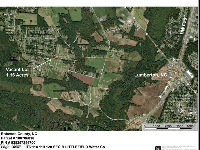 Land for sale in Lumberton, North Carolina
