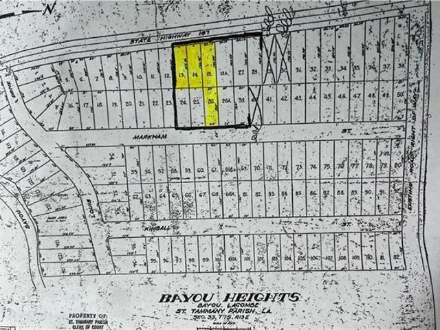 Land for sale in Lacombe, Louisiana