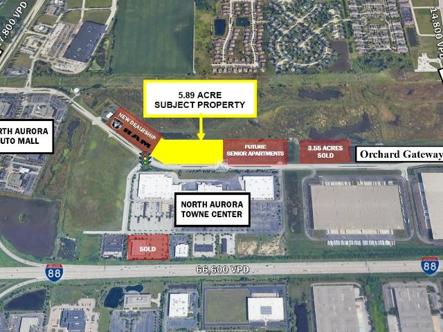 Land for sale in North Aurora, Illinois