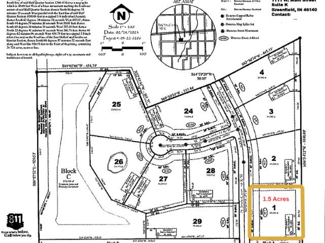 Land for sale in Greenfield, Indiana