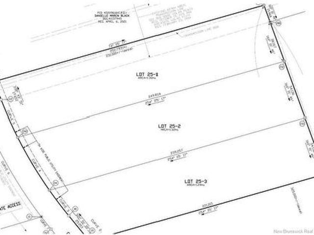 Land for sale in South Canaan, New Brunswick