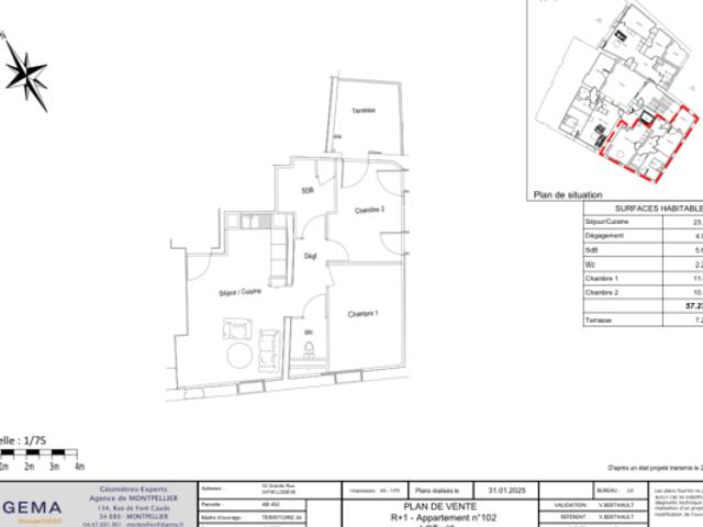 Appartement vente à Lodève