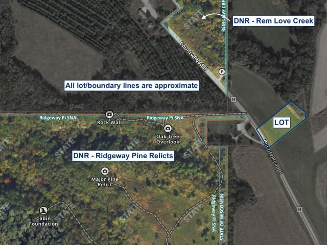 Land for sale in Wisconsin