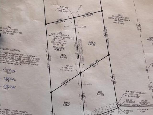 Land for sale in Ridgeville, South Carolina