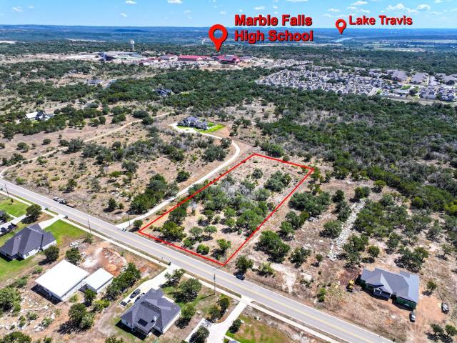 Land for sale in Marble Falls, Burnet County