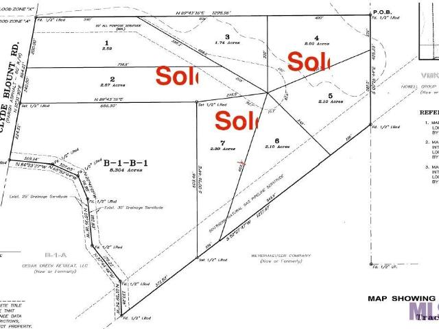 Land for sale in Louisiana
