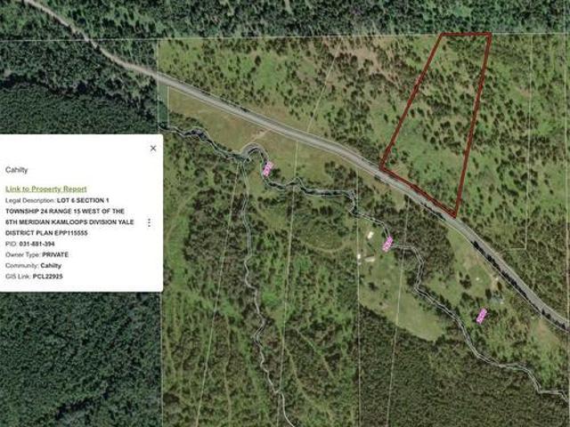 Land for sale in Louis Creek, British Columbia