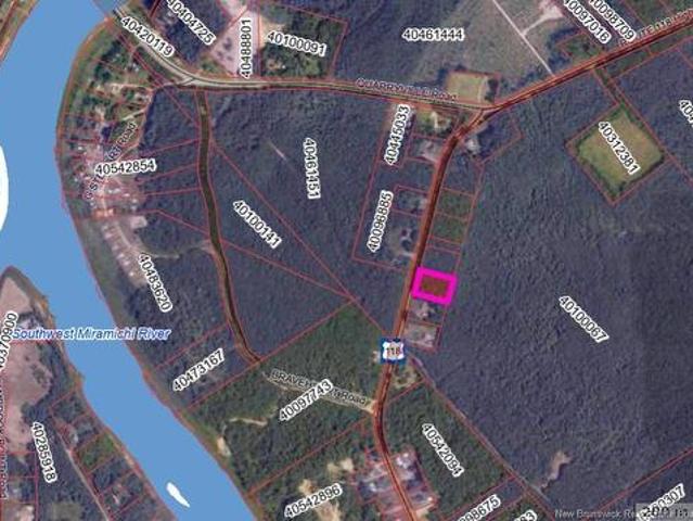 Land for sale in Cains River, New Brunswick