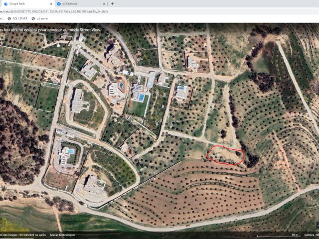 Terrain vente à تونس, Ain Zaghouan