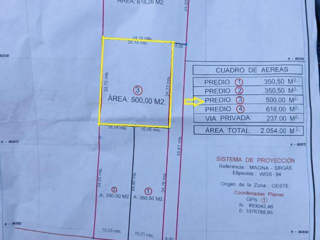 Lote En Venta En Palmira En Rozo V277297