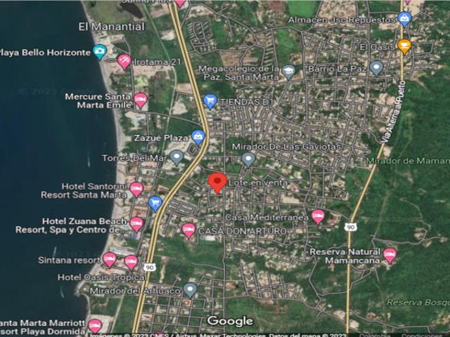 Lote En Venta En Santa Marta En Troncal V308746