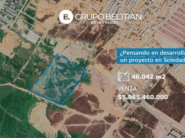Lote en venta en Ciudad del Parque, Soledad