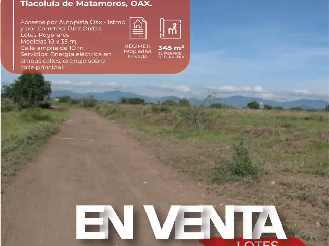 Terreno en venta en Tlacolula De Matamoros, Oaxaca