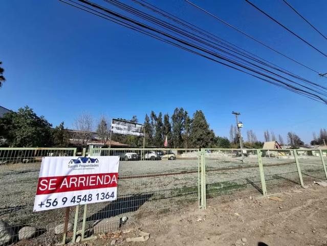 Terreno en arriendo en Manzanal, Rancagua