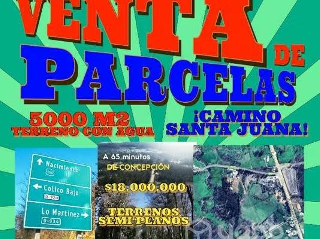 Terreno en venta en Santa Juana, Provincia de Concepción