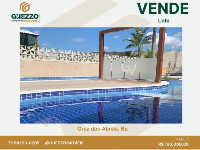 Terreno venda em Cruz das Almas, Cajá