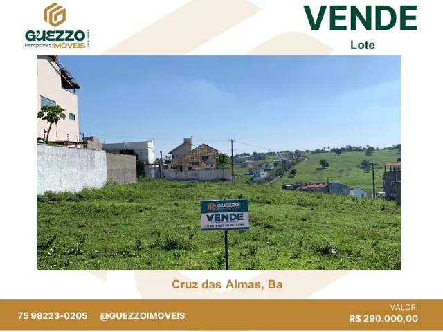 Terreno venda em Cruz das Almas, Centro