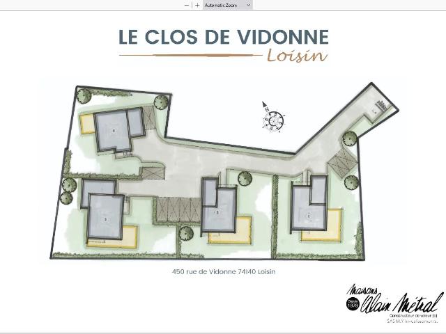 Terrain vente à Thonon-les-Bains, Loisin