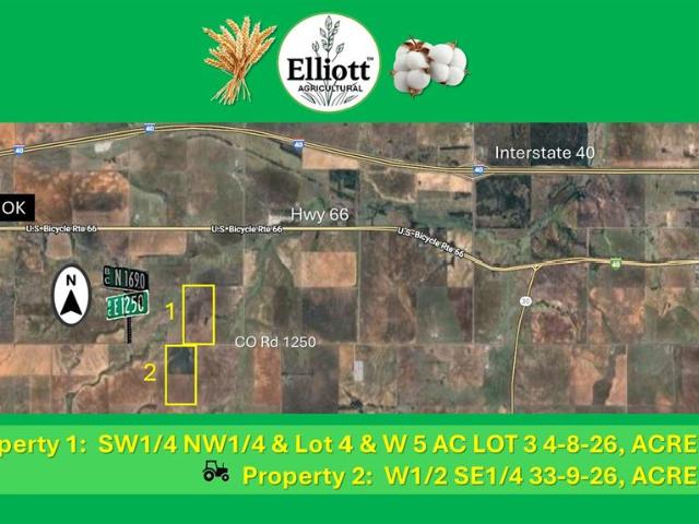 Land for sale in Erick, Oklahoma