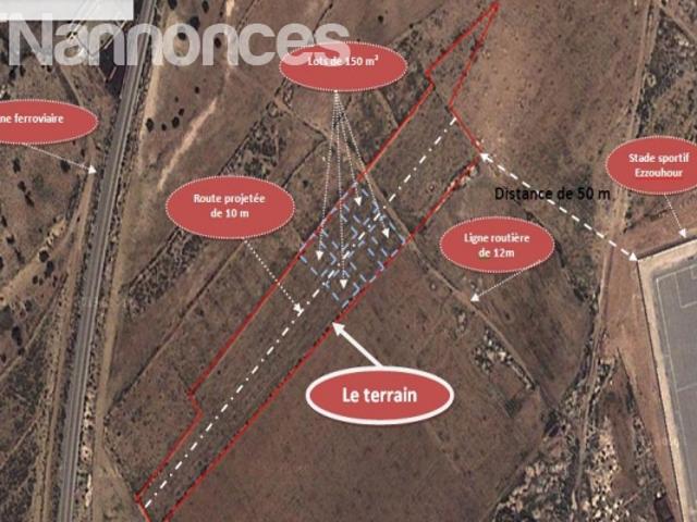 Terrain location à Akouda