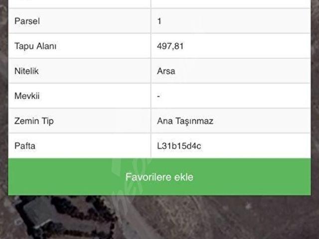 Aksaray Merkez içerisinde satılık Arsa