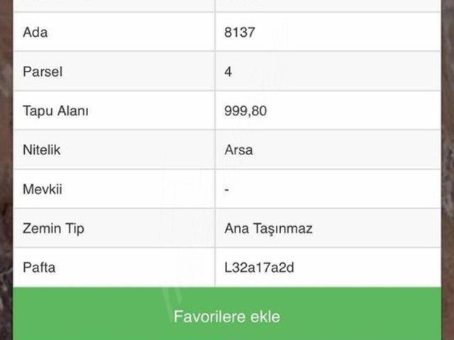 Aksaray Merkez içerisinde satılık Arsa