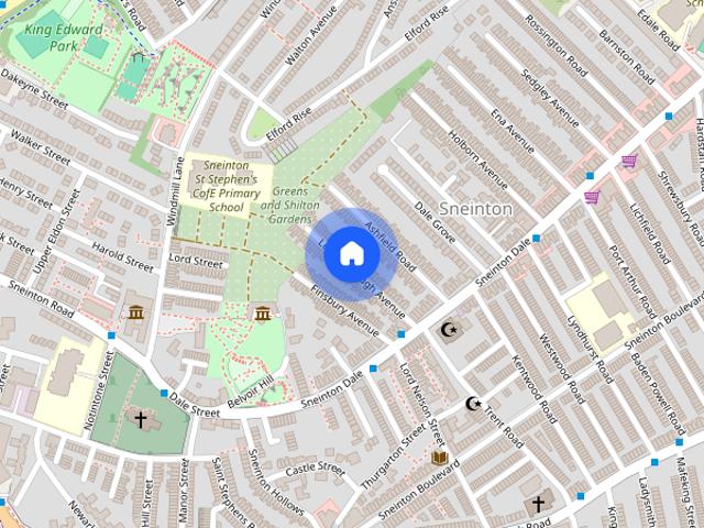House for rent in Sneinton, City of Nottingham