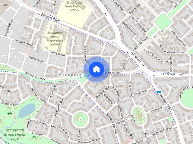 House for rent in Broughton Gate, Monkston Park