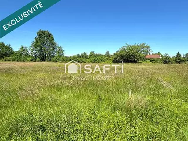 Terrain vente à Louhans-Châteaurenaud, Bruailles