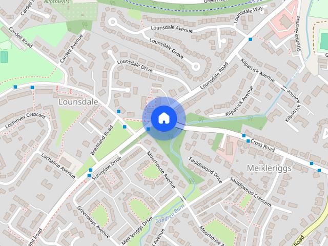 Apartment for rent in Lounsdale, Paisley