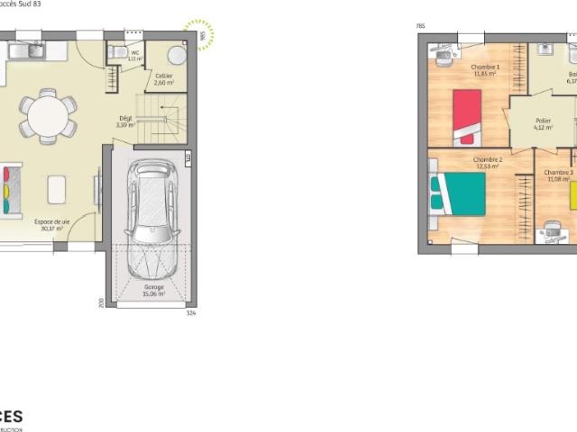 Maison vente à La Flèche, Louplande