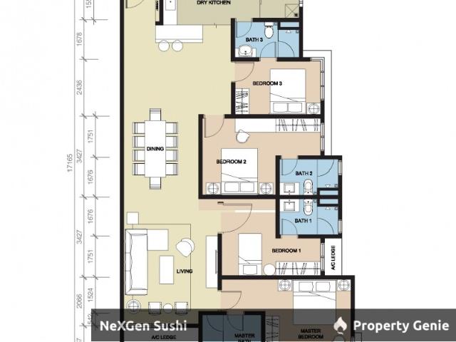 Serviced Residence for rent in Kajang, Langat