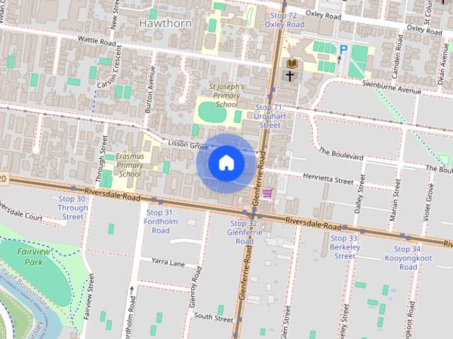 Townhouse for rent in Hawthorn, Melbourne