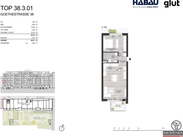 Etagenwohnung kaufen in Linz