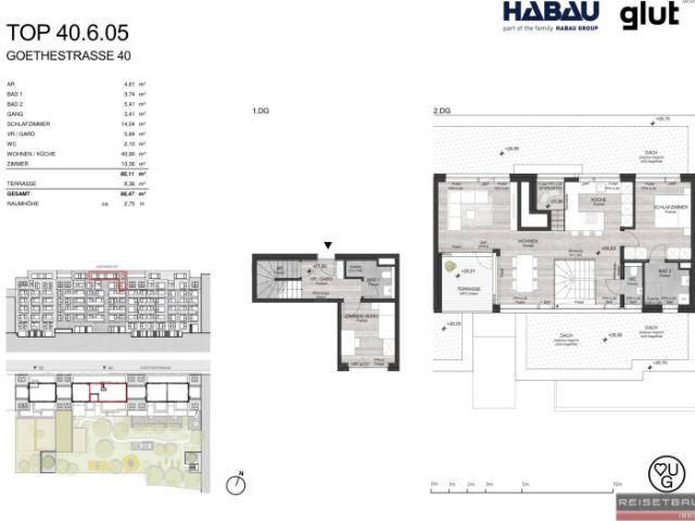 Penthouse kaufen in Franckviertel, Linz