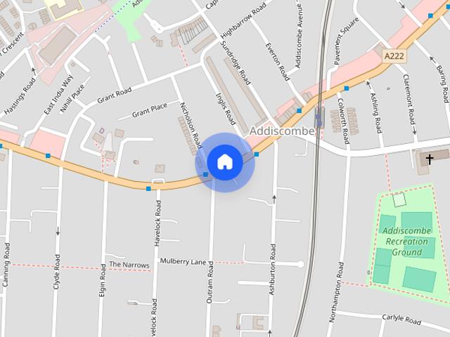 Apartment for rent in London Borough of Croydon, Addiscombe