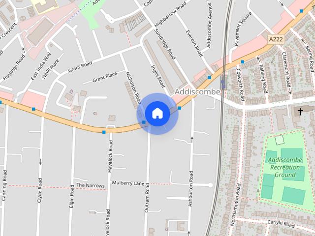 Apartment for rent in London Borough of Croydon, Addiscombe