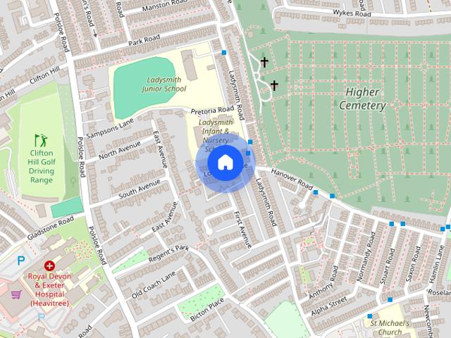 House for rent in Polsloe, Exeter
